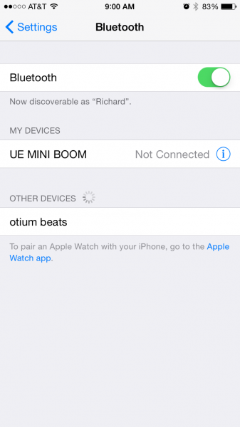 how do i pair my otium beats to my iphone