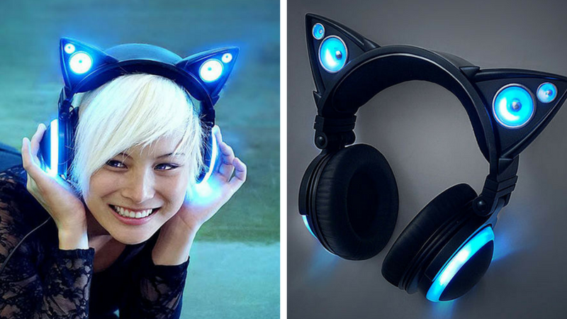 how to use cat ear headphones