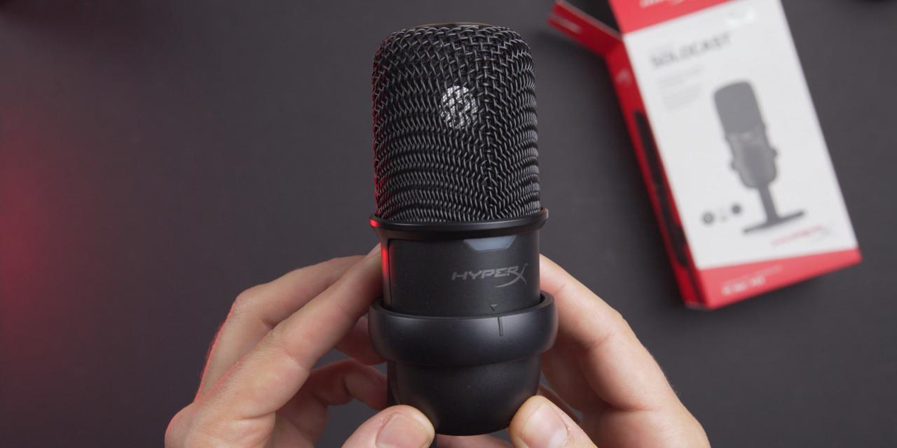 El micrófono USB HyperX SoloCast: audio claro con sonido profesional para streaming y podcasting 3