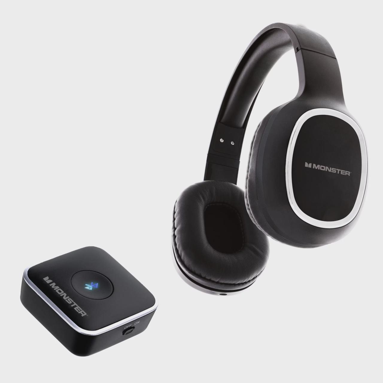 monster hdtv wireless headphones kit review